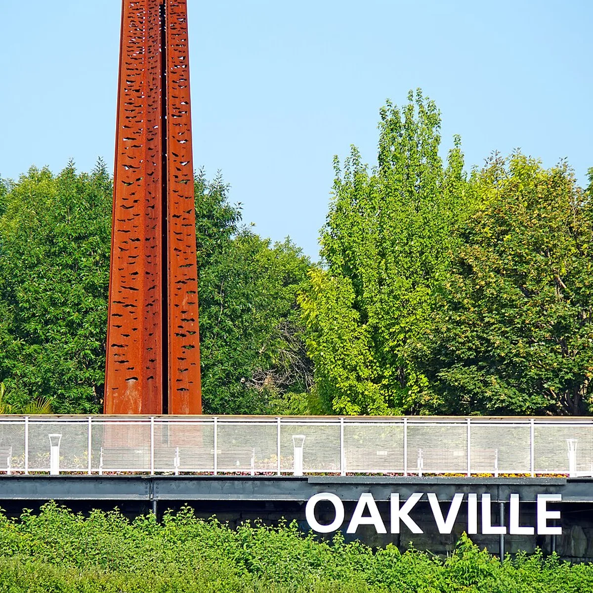 Tannery Park waterfront landmark in Central Oakville