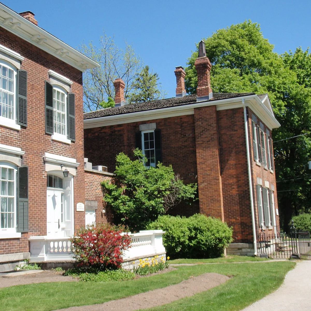 Historic brick residential home in Oakville, Ontario