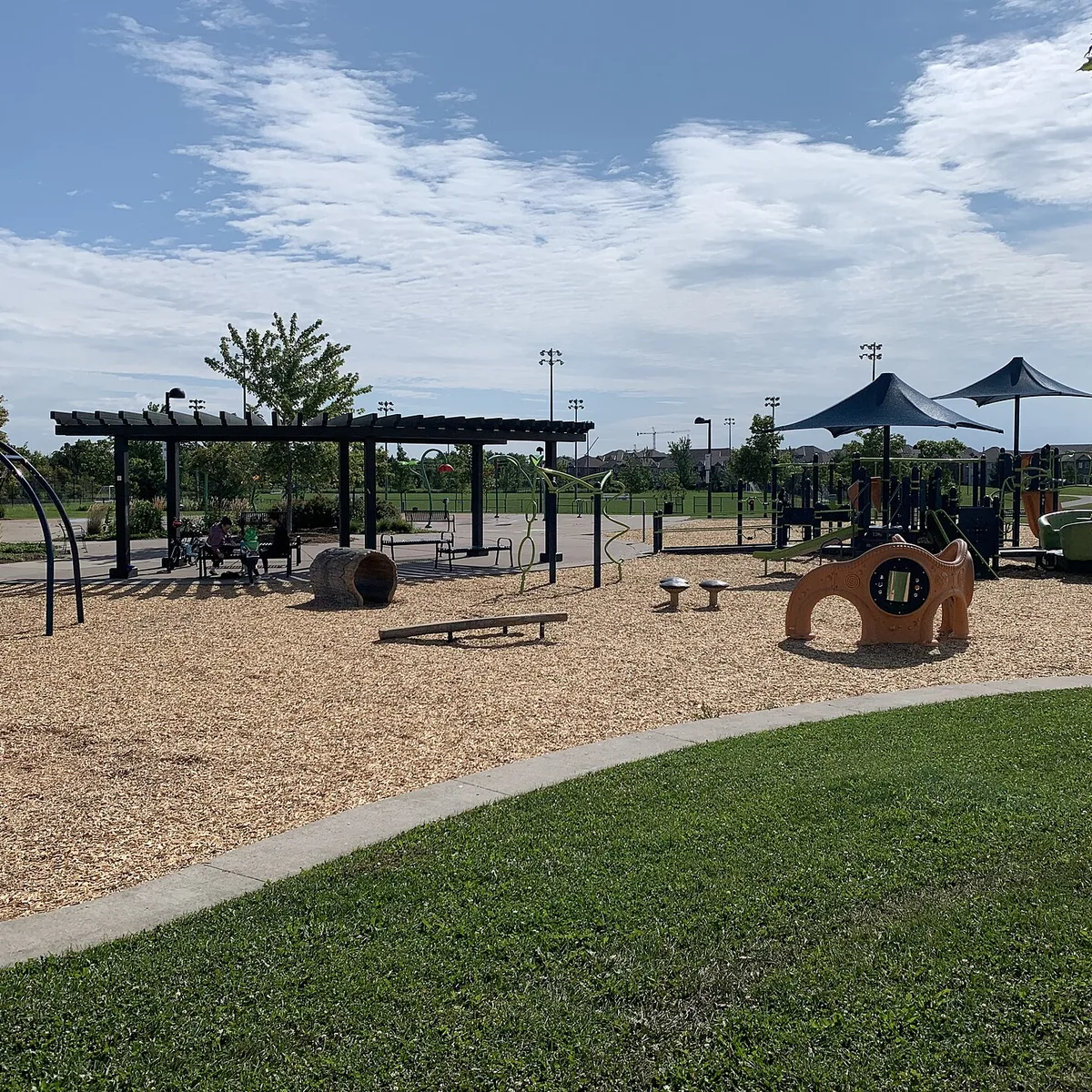 Playground and recreation area at Milton Community Park