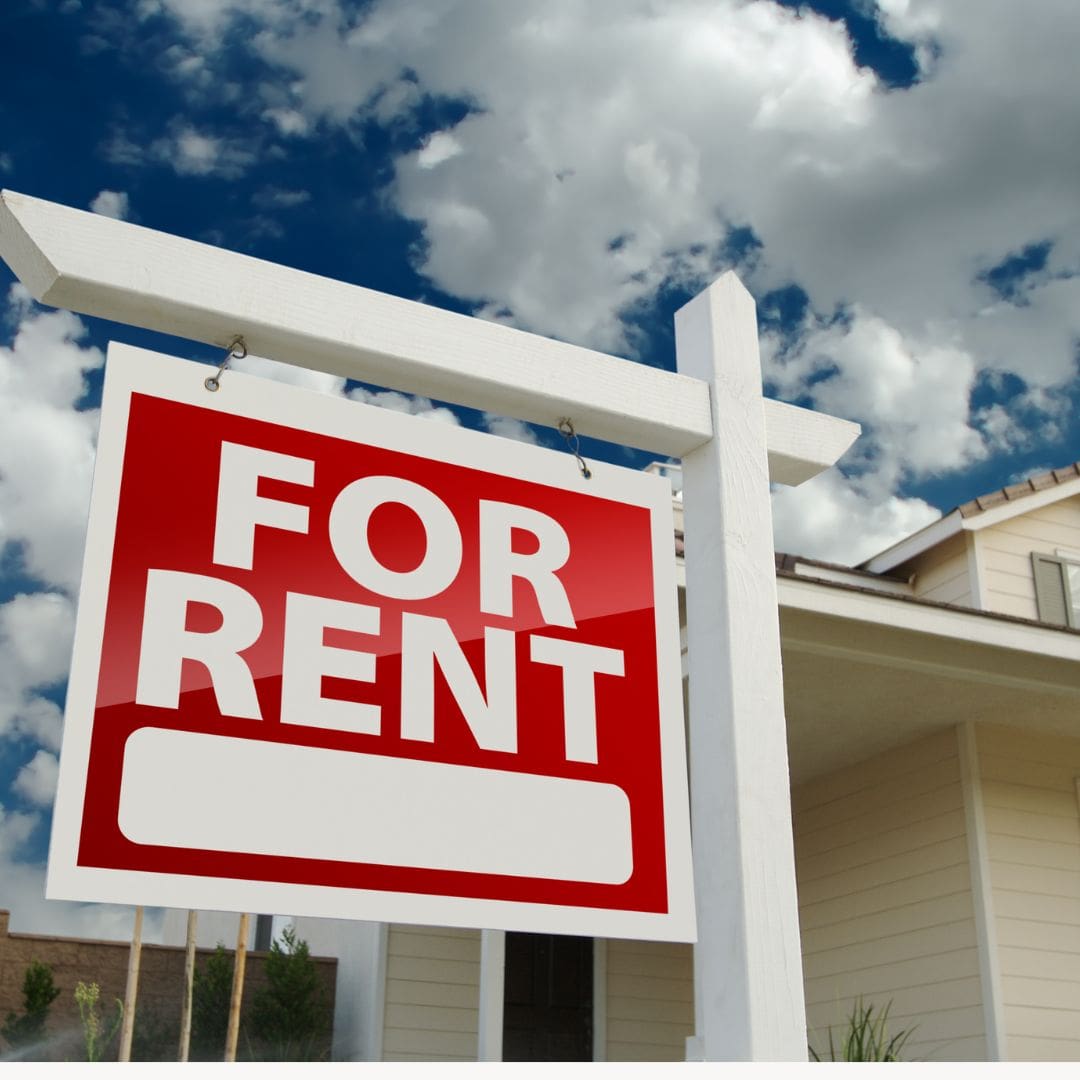 For rent sign outside a residential property affected by Bill 60 changes